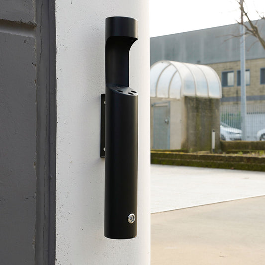 cenicero de pared para exterior