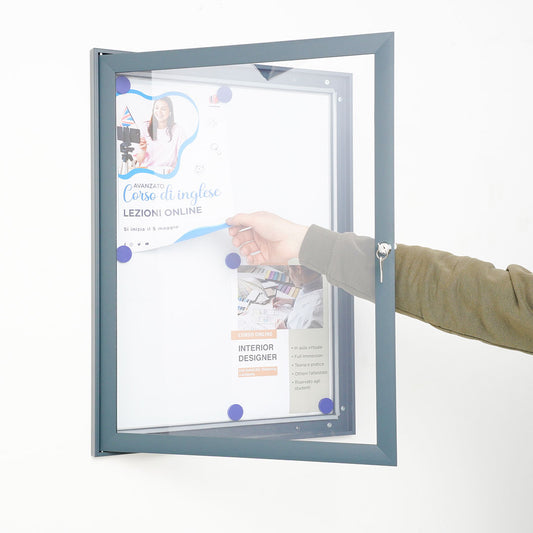 tablón de anuncios magnético