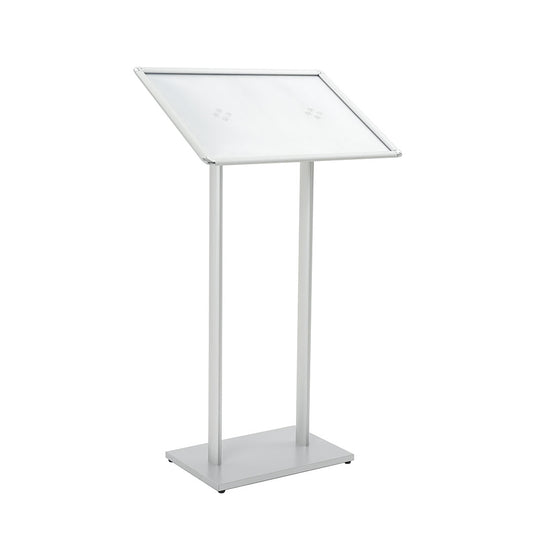 expositor de pie atril portamenú