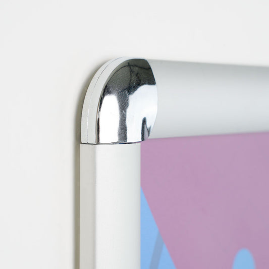 marco de aluminio de pared