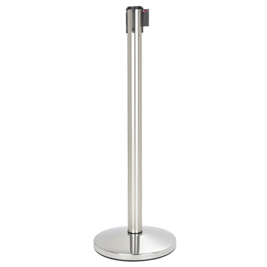 poste separador con cinta