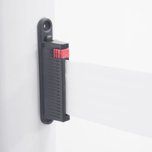 receptor de pared para postes de cinta