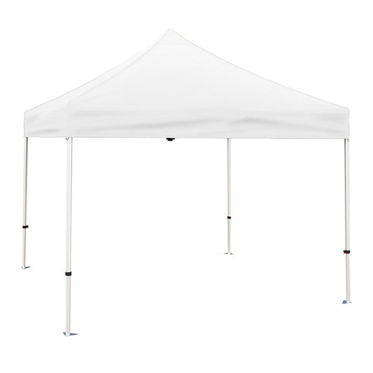 carpa plegable blanca