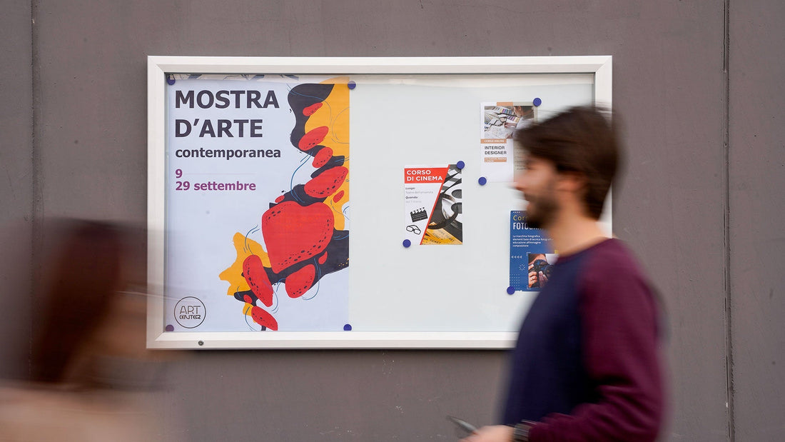 tablon de anuncios para exterior certificado