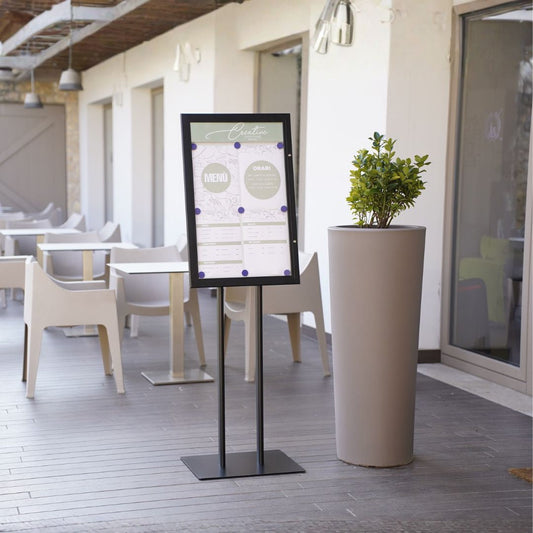 tablon porta menu para hosteleria