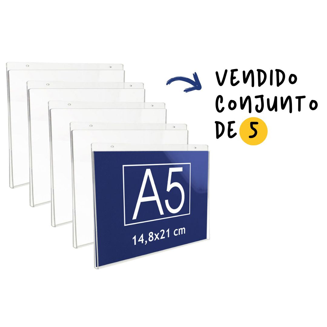 conjunto de expositor para cartel de pared