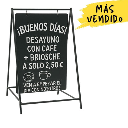 pizarra bar de pie para exterior