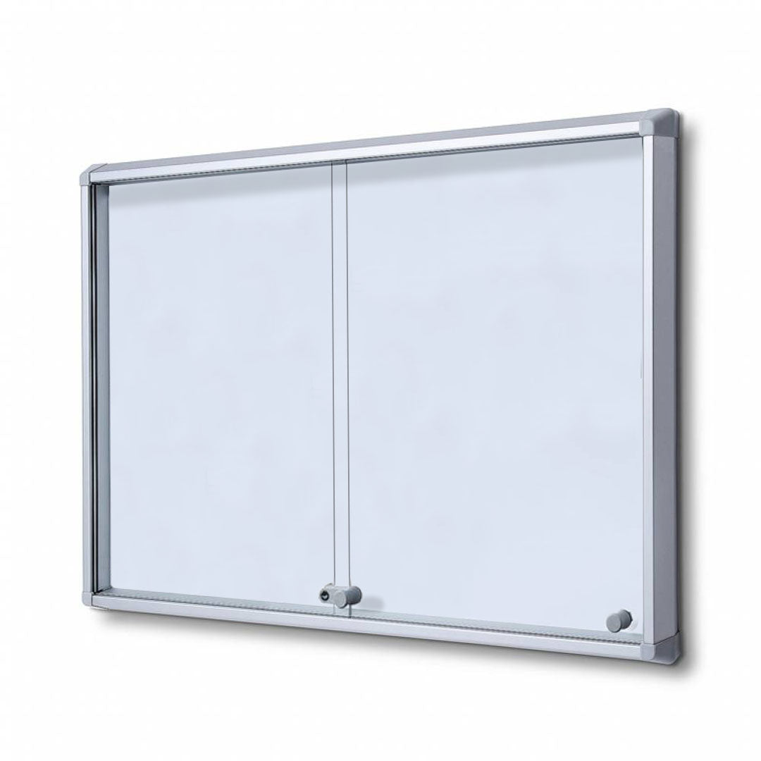Vitrina de anuncios fijacion a pared
