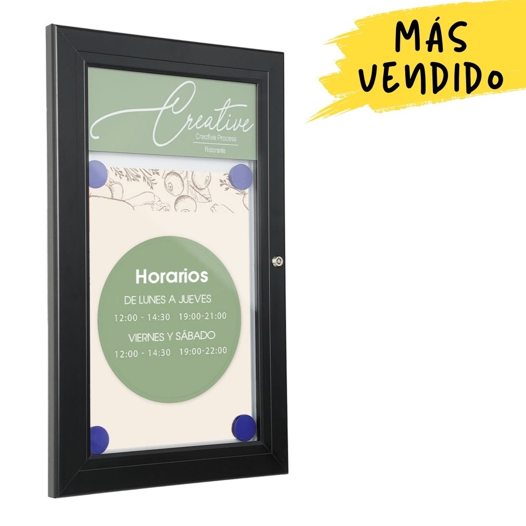 tablón de anuncios exterior