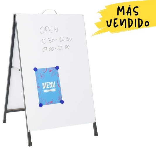 caballete publicitario magnético