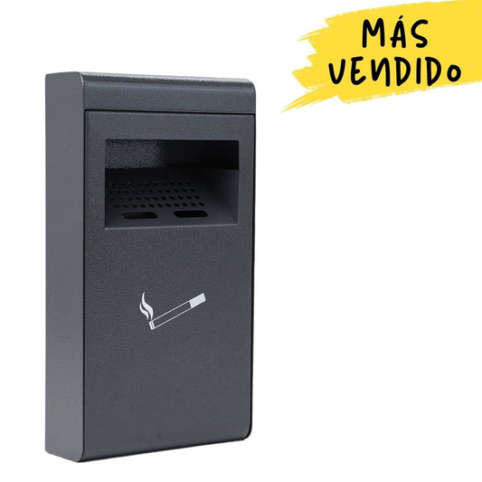 cenicero de pared para exteriores