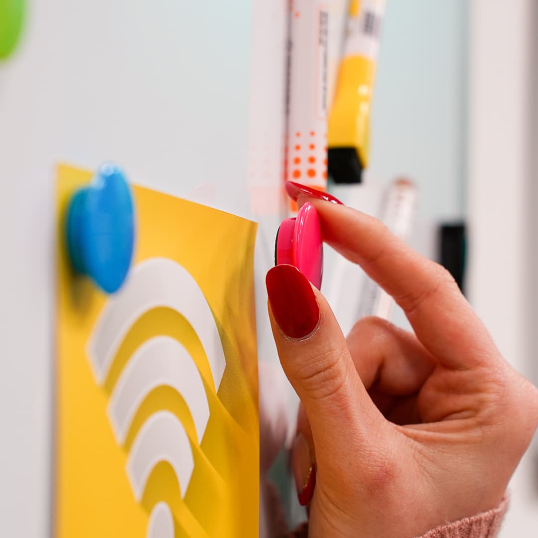 imanes para pizarra magnetica