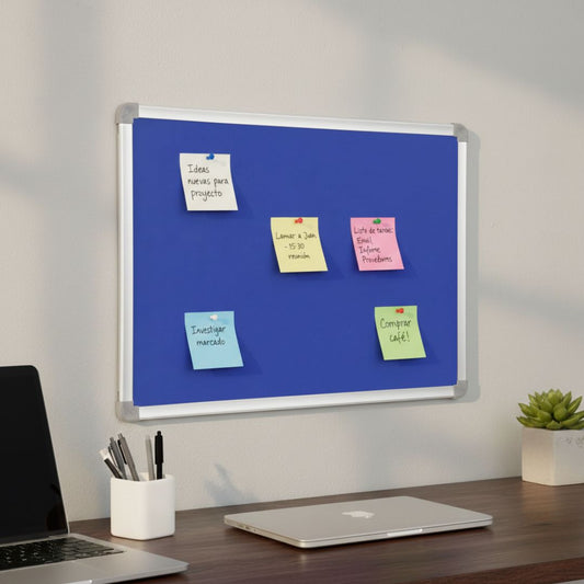 tablero de anuncios de fieltro para oficina