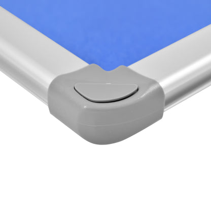 detalle borde fijacion pizarra de fieltro