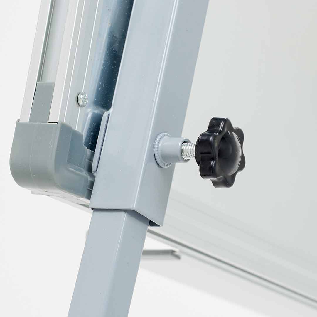 pizarra magnetica con caballette adjustable en altura