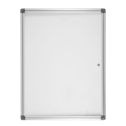 vitrina de anuncios para interiores