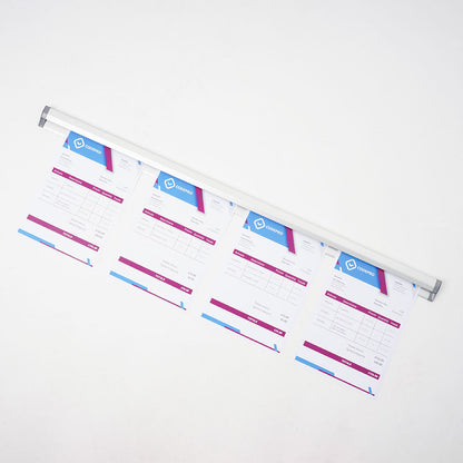 barra porta comandas para oficina