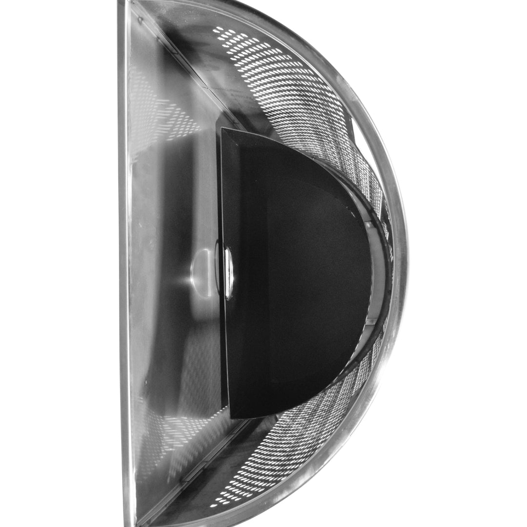 cenicero de pared con papelera