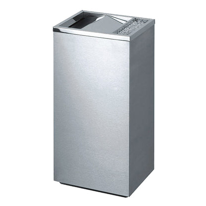 papelera con cenicero 17 litros