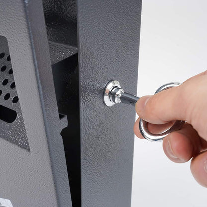 cenicero de pared con llave