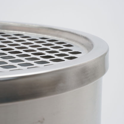 cenicero de pie con papelera