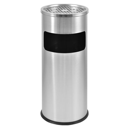 cenicero de pie con papelera