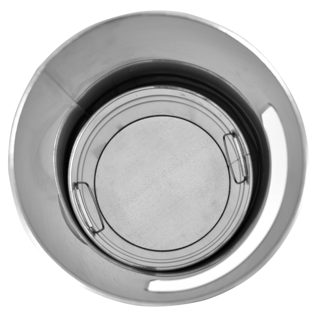 cenicero de pie con papelera