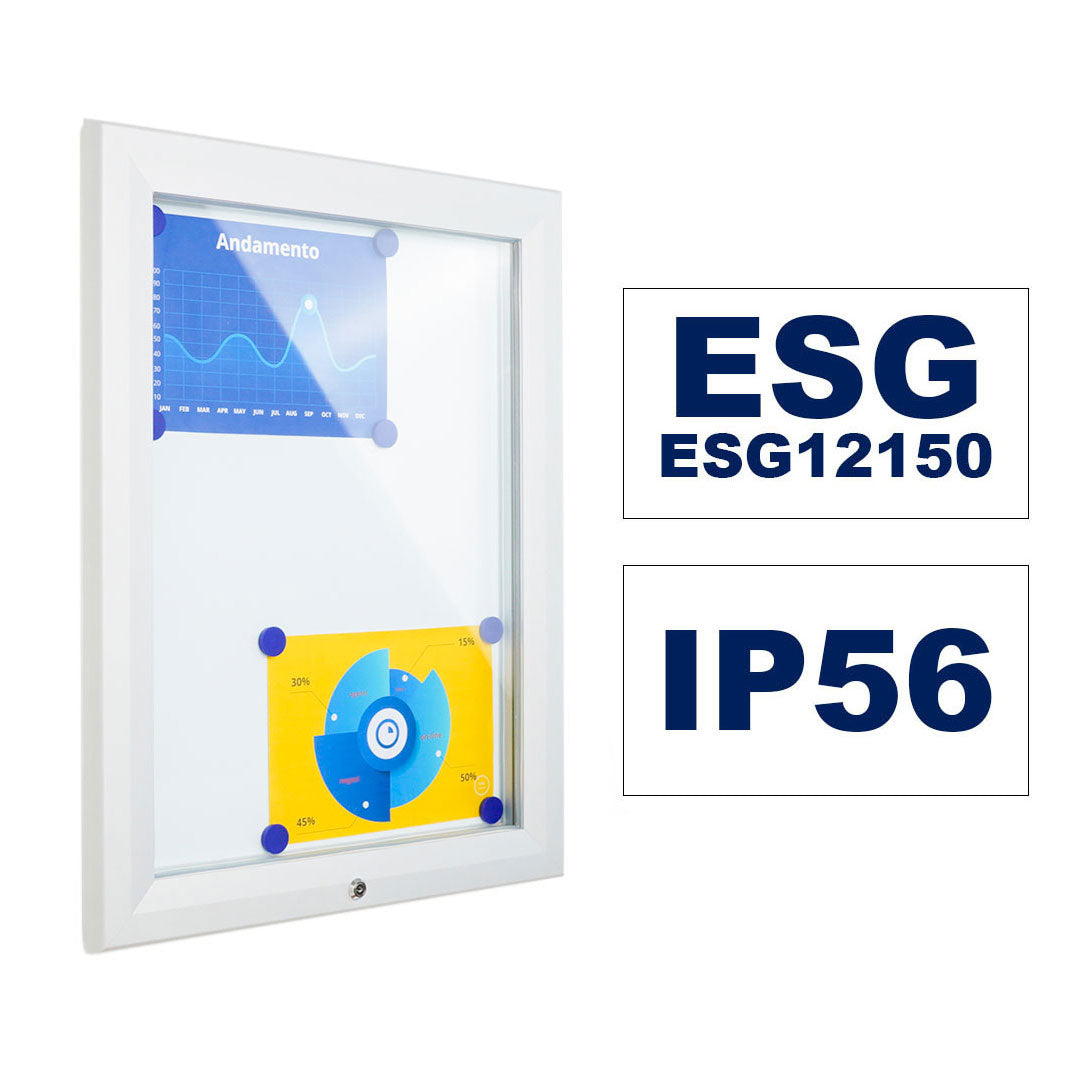 tablón de anuncios exterior