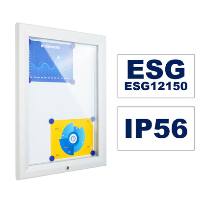 tablón de anuncios exterior