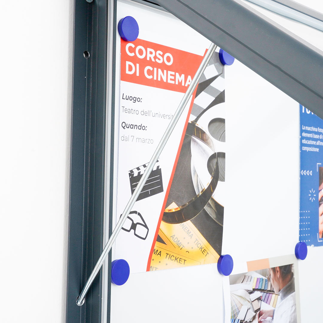 tablón de anuncios exterior megnética