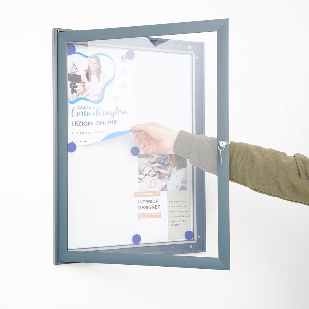 tablón de anuncios magnético