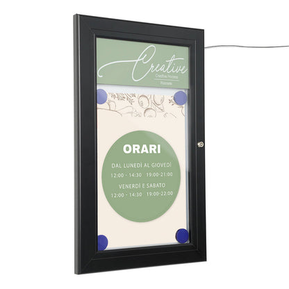 tablón de anuncios exterior led