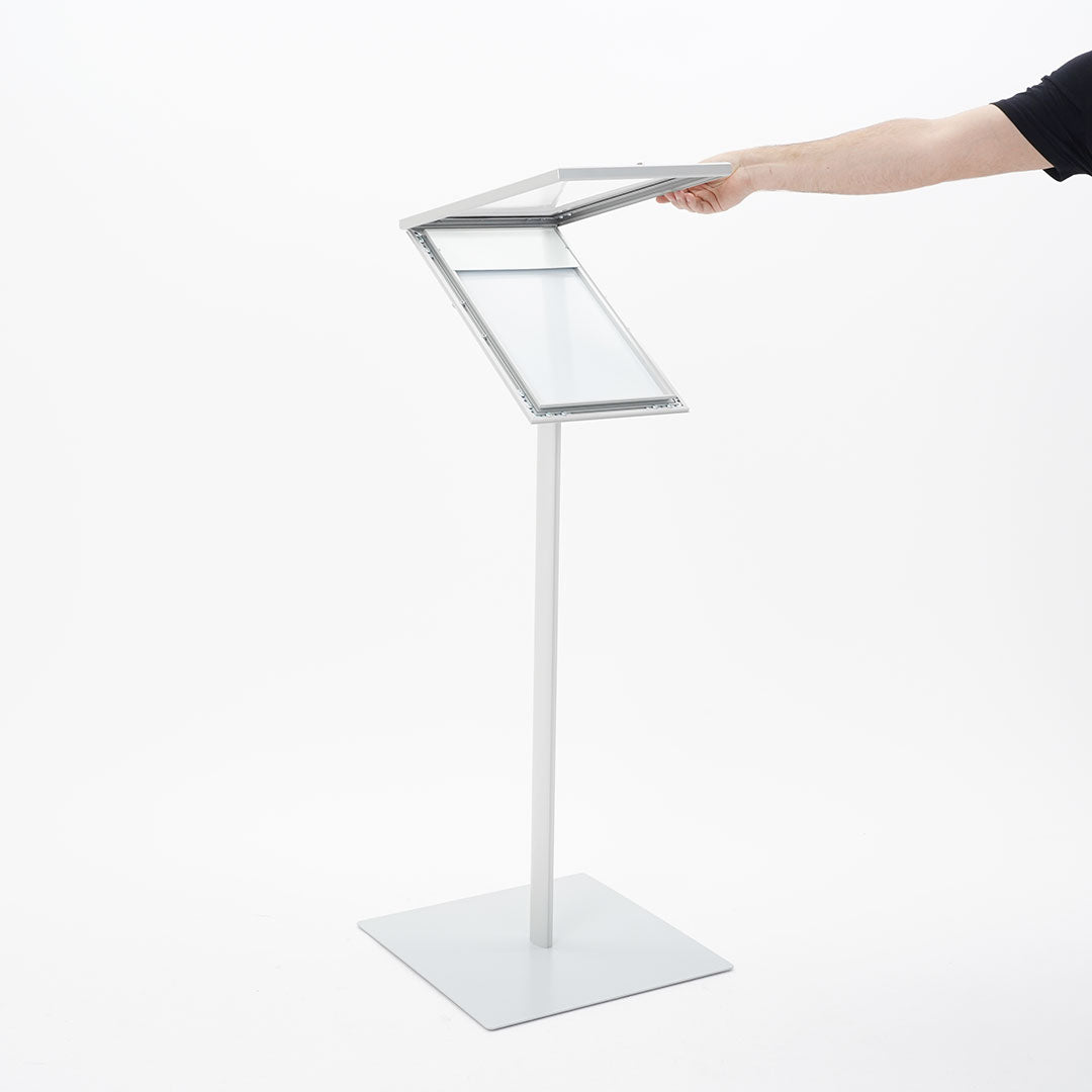 atril porta menú para exteriores