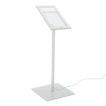 atril porta menú para exteriores led