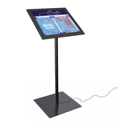 atril porta menú led