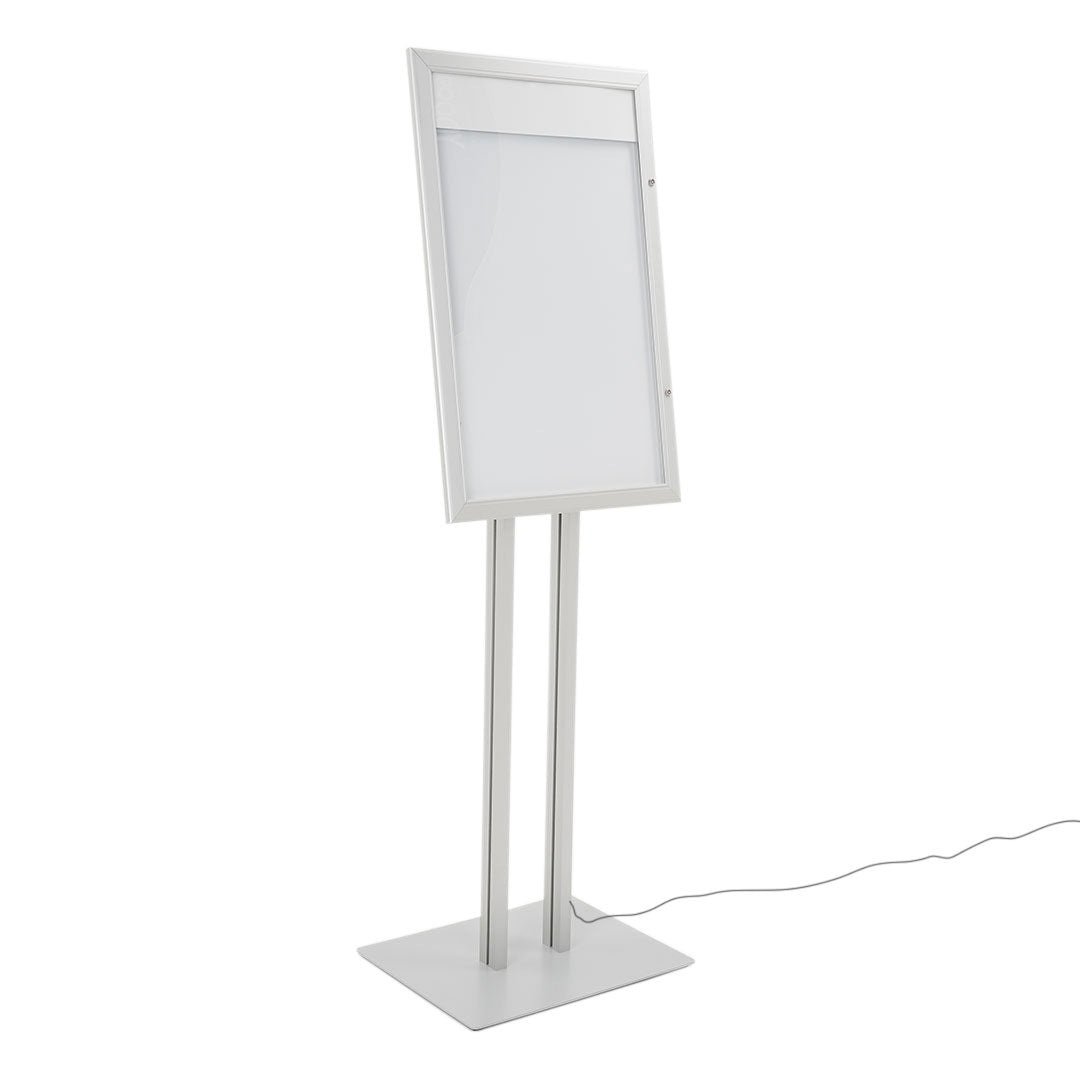 atril porta menú para exteriores led