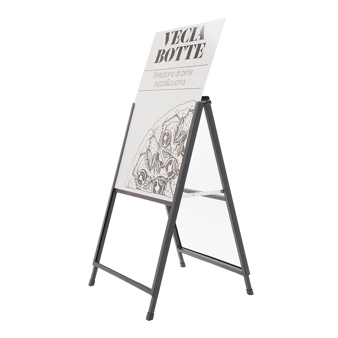 caballete publicitario de doble cara