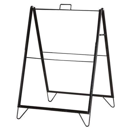 caballete publicitario de doble cara