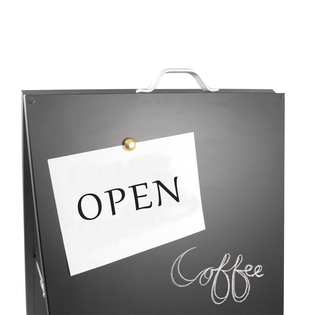 caballete publicitario magnético