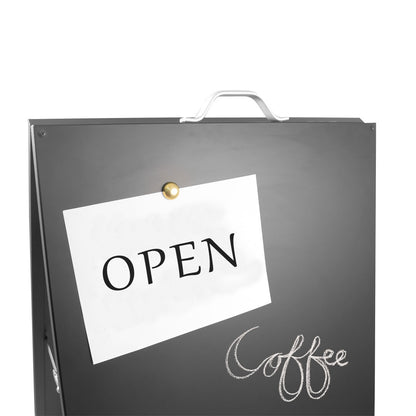 caballete publicitario magnético