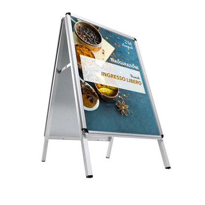 caballete publicitario de doble cara