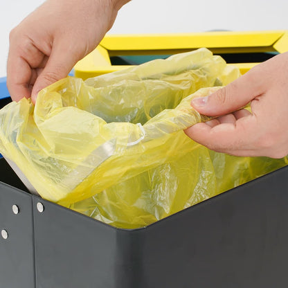 cubo de basura de reciclaje