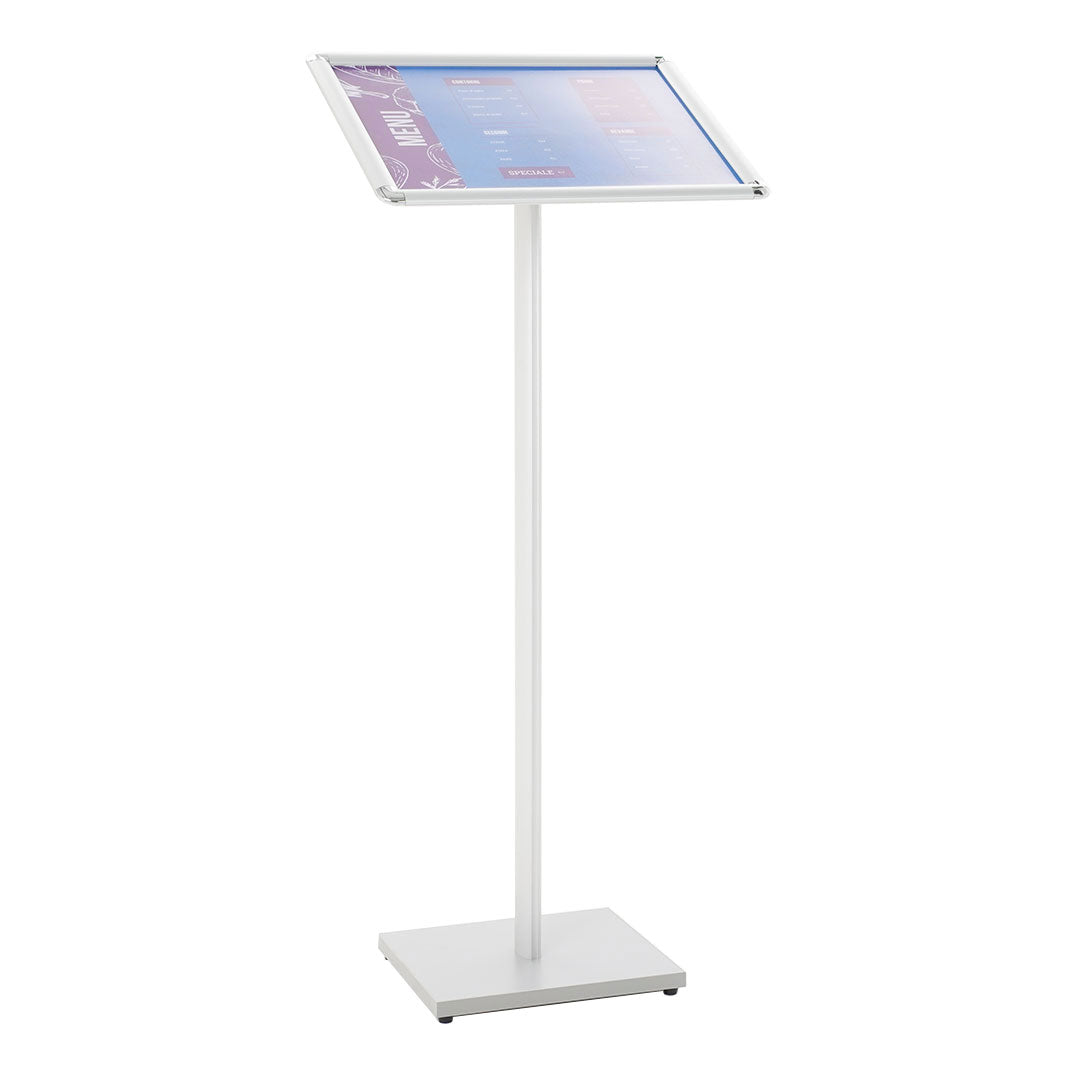 expositor de pie atril para gráfica a3