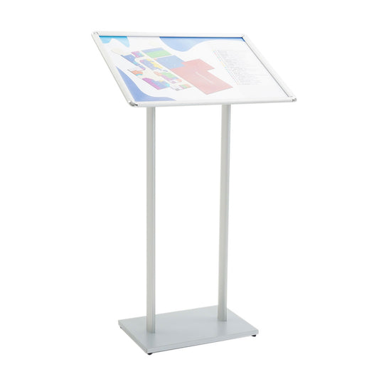 Expositor de pie atril para avisos y menú