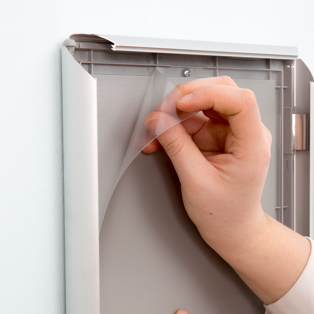 hoja en plasitca de protecion