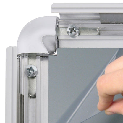 abertura marco de aluminio abatible