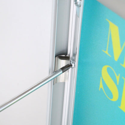 marco de aluminio de pared 