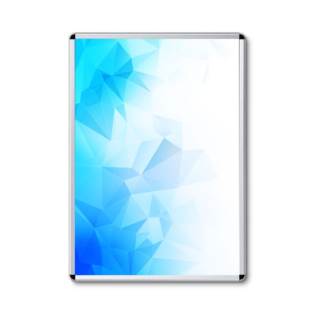 marco de aluminio de pared