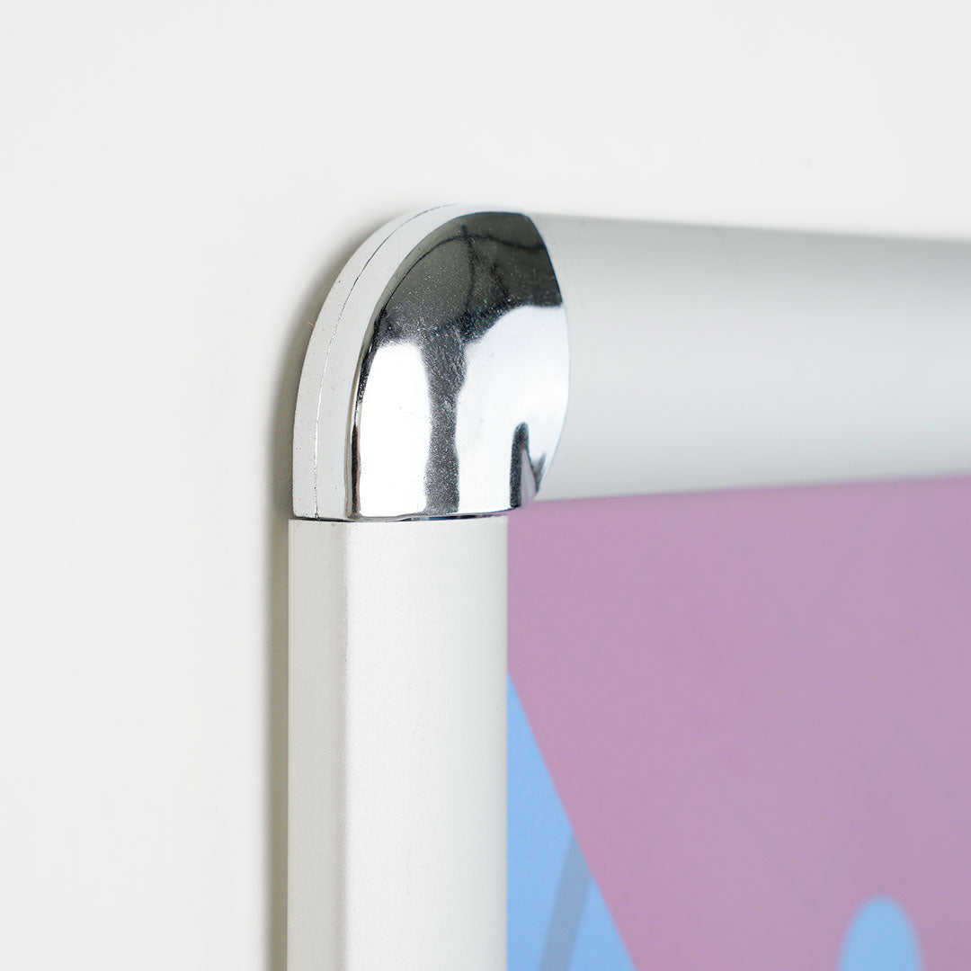 marco de aluminio de pared 