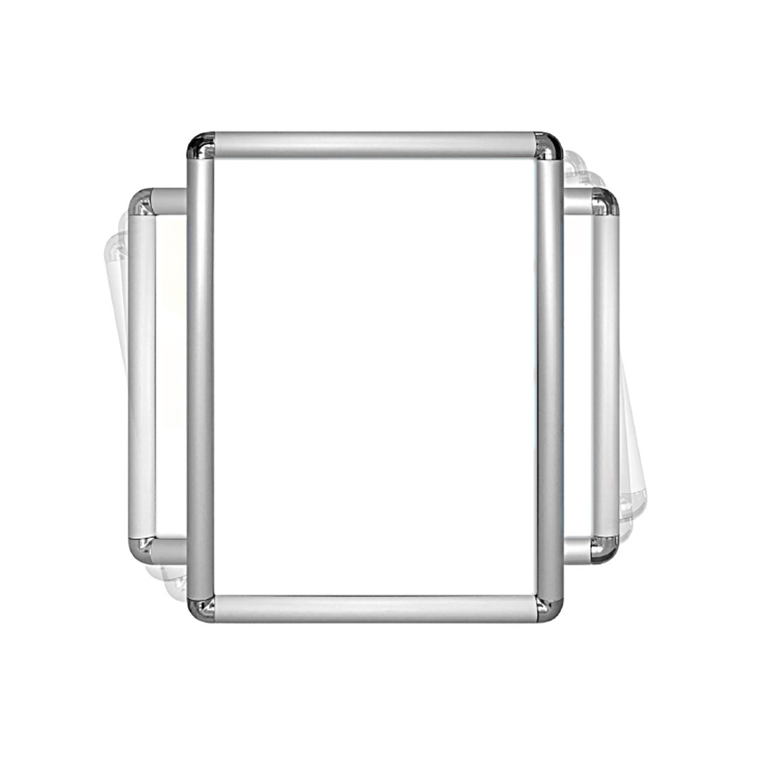 marco de aluminio fijable en vertical y horizontal